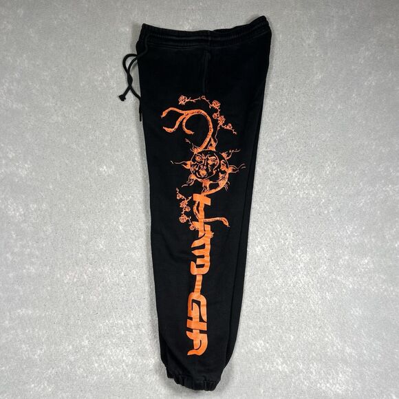 I AM GIA Astrea Graphic Joggers 100% Cotton Women’s Size Medium Black - Picture 5 of 10